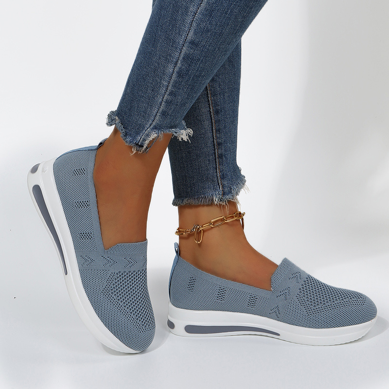 FlexiWalk – Comfort Trainers - Cyan - 41