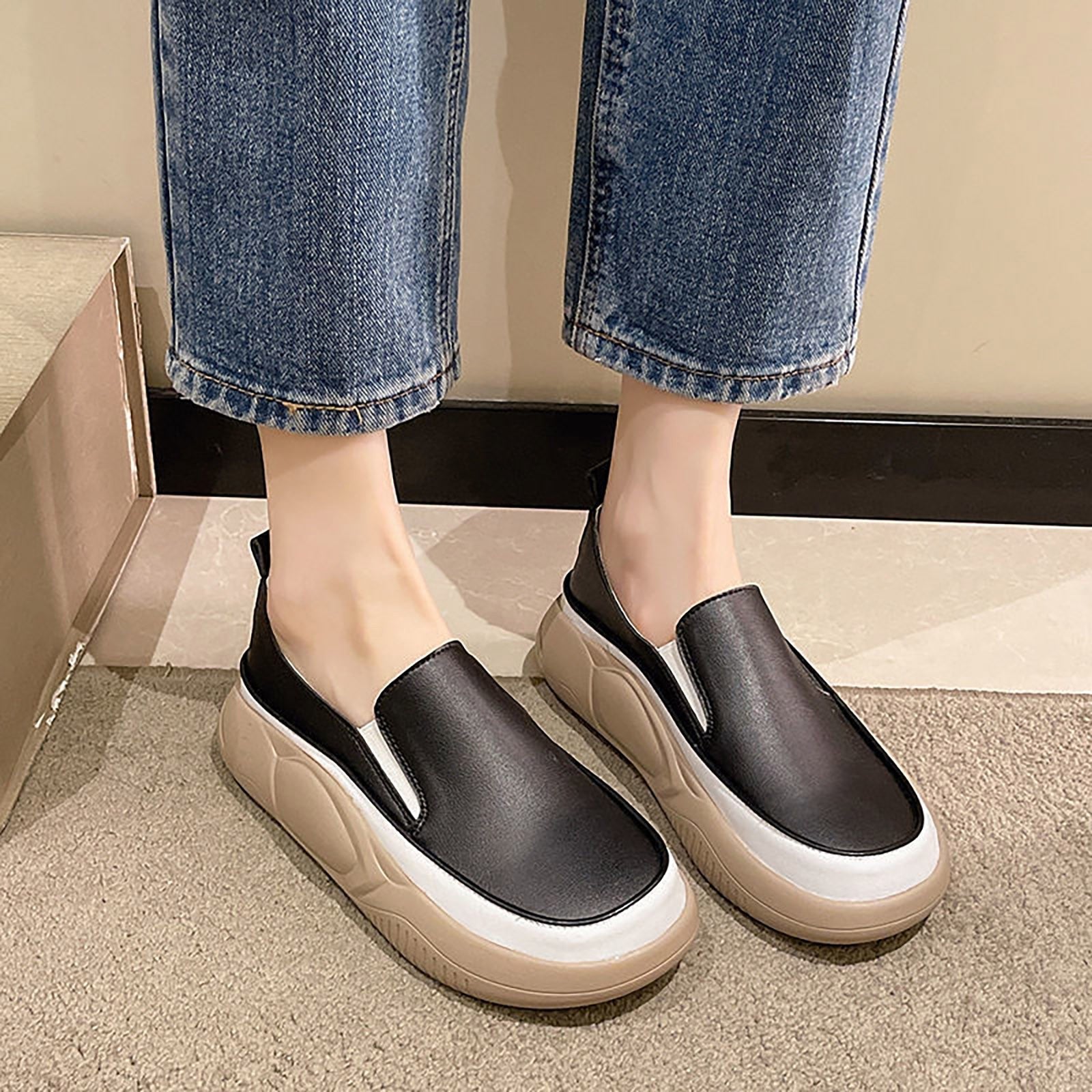 Aurora – Comfort Trainers - White - 38