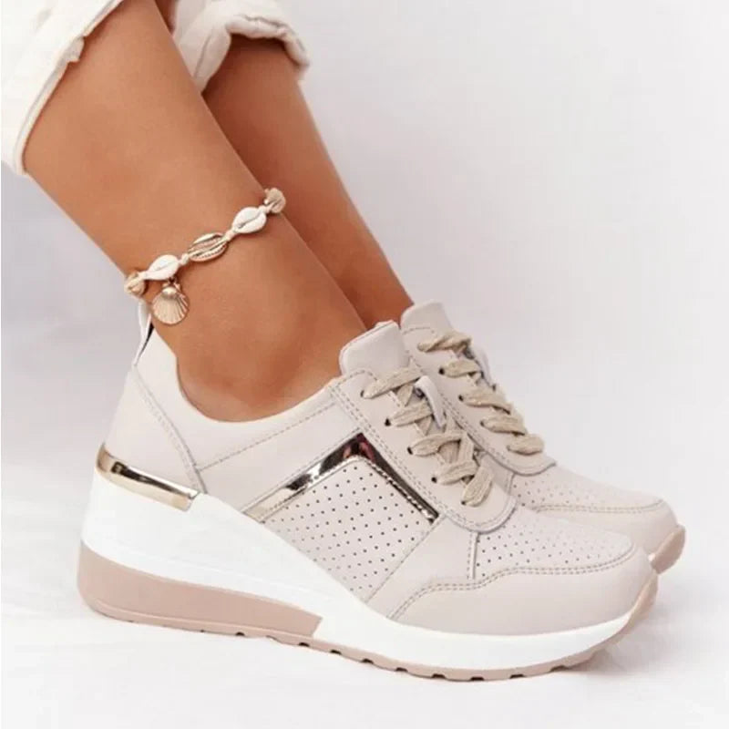 Elegance – Comfort Trainers - White - 37
