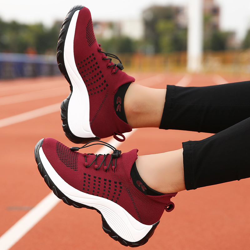 Run Comfort – Women's Comfort Trainers - Black/Purple - 40