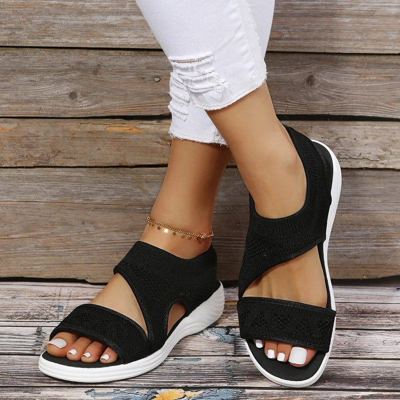 Carmen – Women's Comfort Sandals - Black - 36