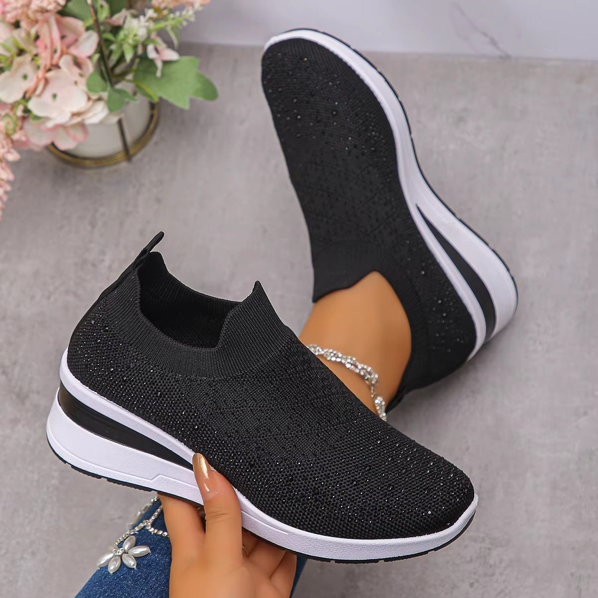 SoftLife – Comfort Trainers - Black - 41