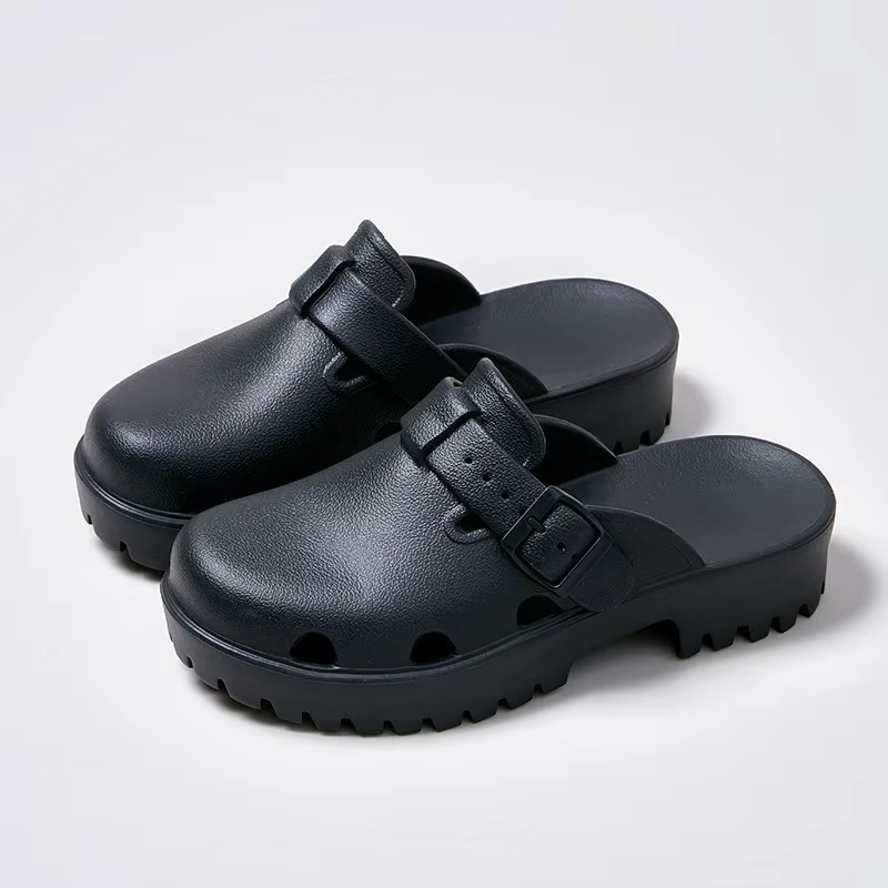 Garden – Women's Comfort Sandals - Black - 41