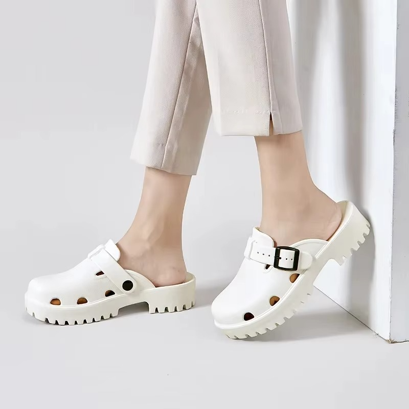 Garden – Women's Comfort Sandals - Black - 39