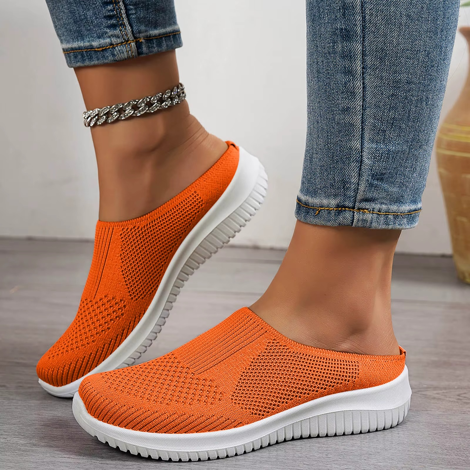 Stella – Comfort Trainers - Green - 36