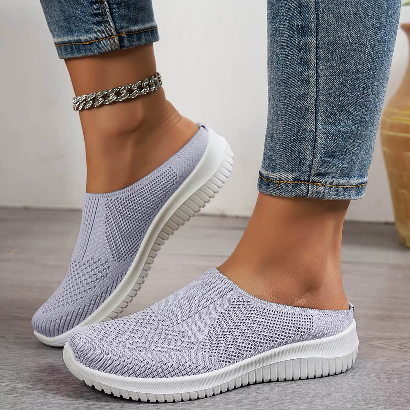 Stella – Comfort Trainers - Green - 38