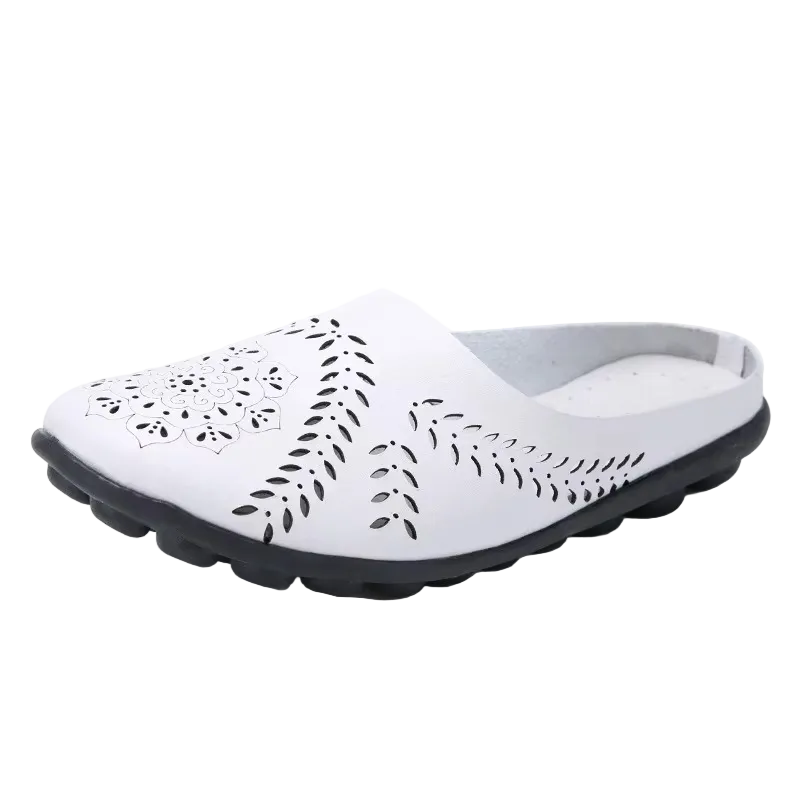 SlimFlex – Women's Comfort Loafers - White - 35