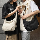 Nylon Crescent Crossbody Bag