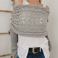 Bohemian Sleeved Shawl Scarf