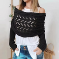 Bohemian Sleeved Shawl Scarf