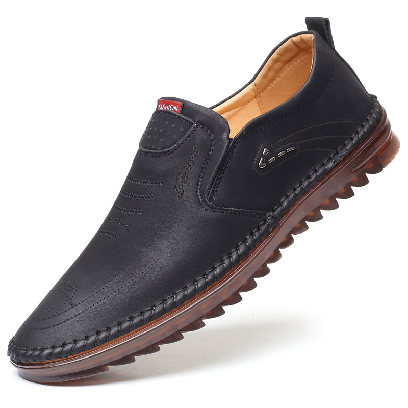 Italian Shoes1 – Men's Comfort Shoes - Black - 37