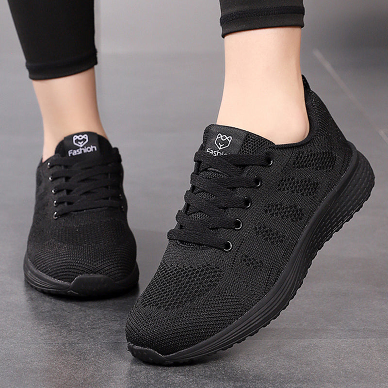 Max Running – Comfort Sports Trainers - Black - 40