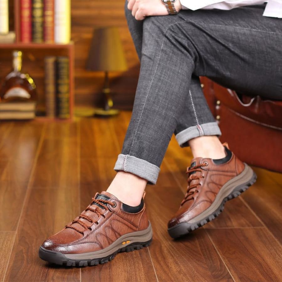 Chronos – Comfort Trainers - Brown - 44