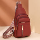 Women's Fashion Casual Solid Color Crossbody Bag