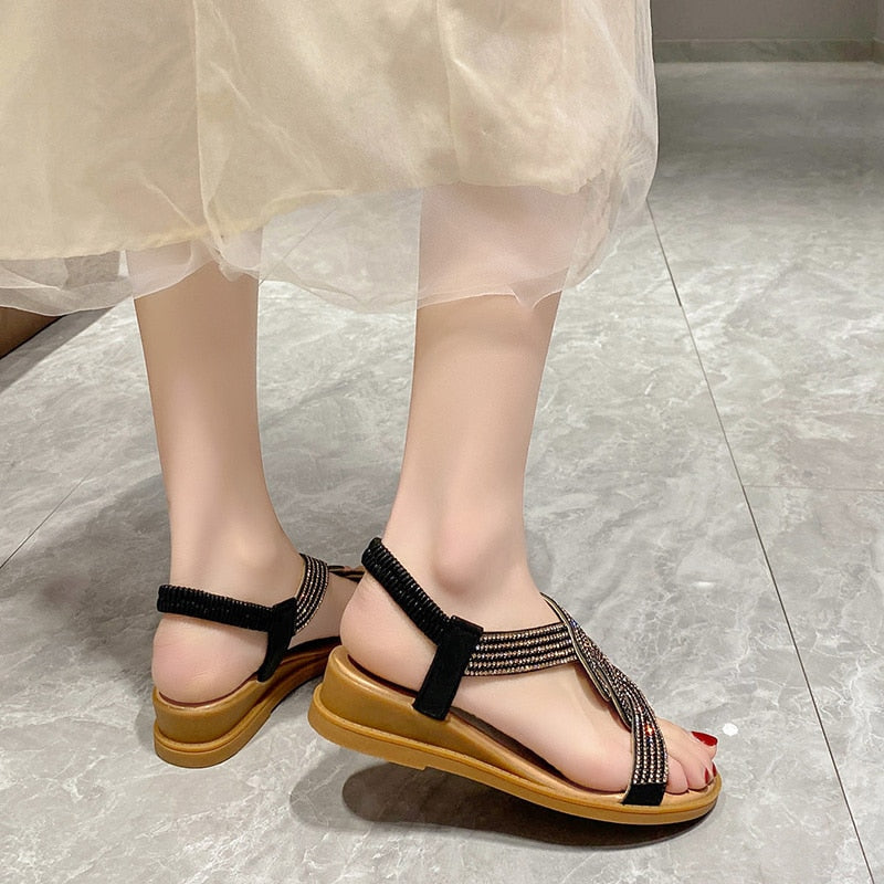 Jasmine – Women's Comfort Sandals - Gold - 40