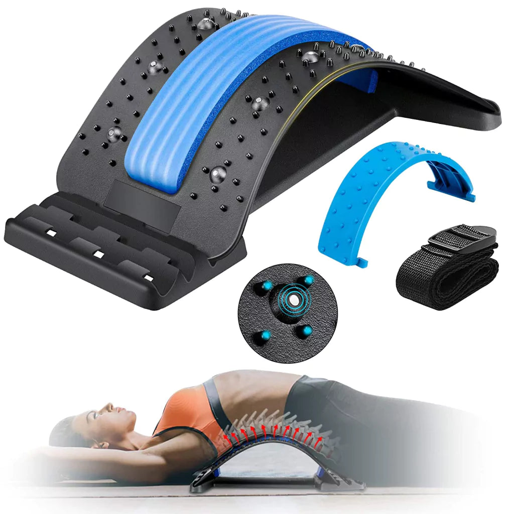 OrthoAlign – Adjustable Back Support - Green