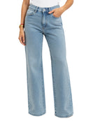 High Waisted Diamanté Straight Leg Jeans