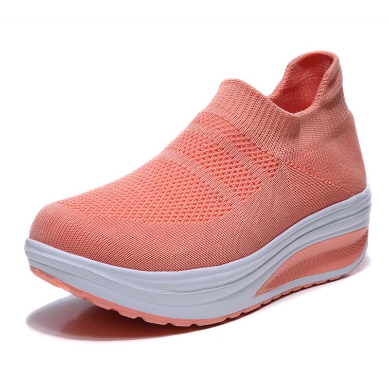 VaduzPro – Women's Comfort Trainers - Black/Red - 42